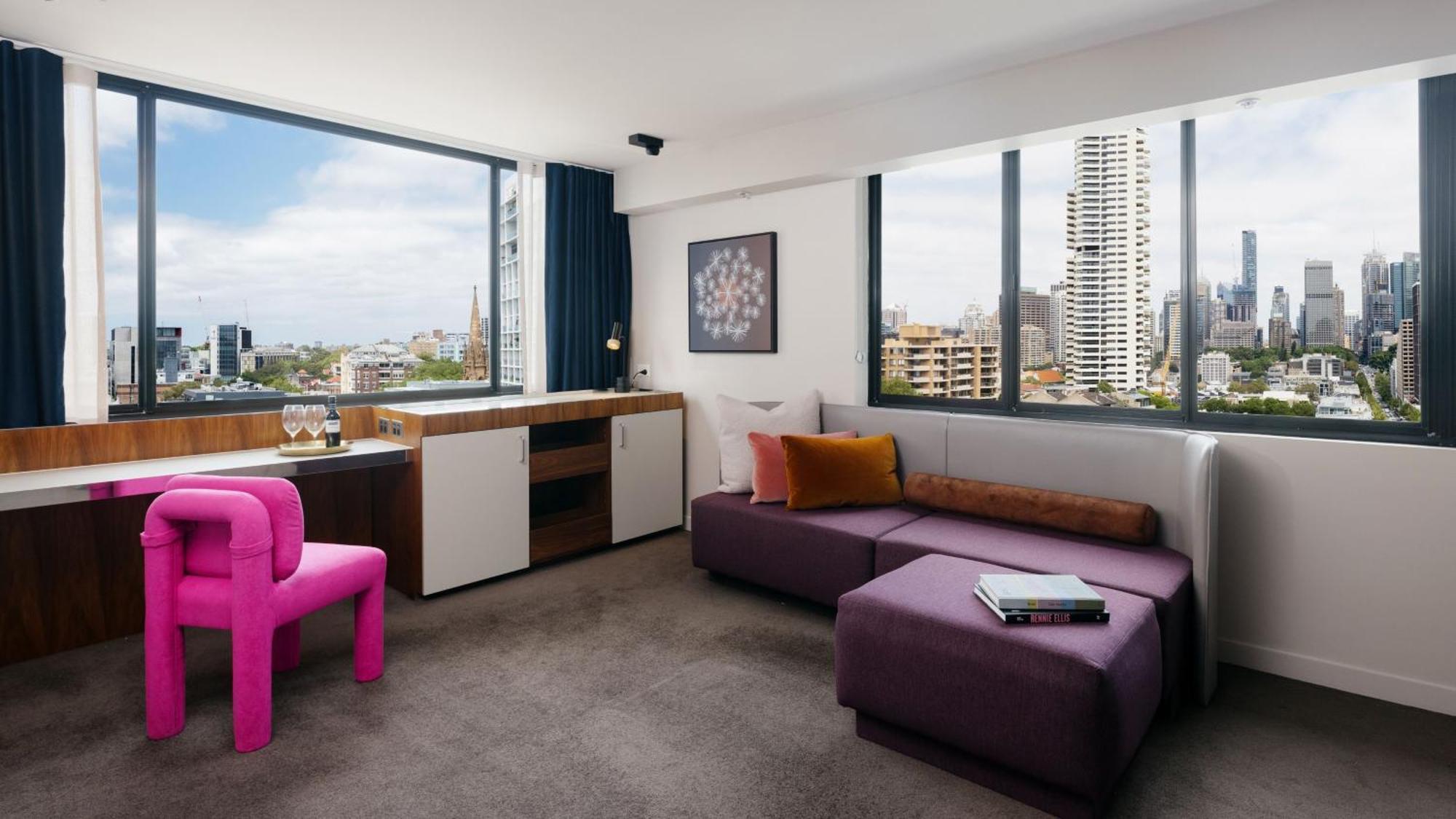 One-Bedroom Suite City Skyline View